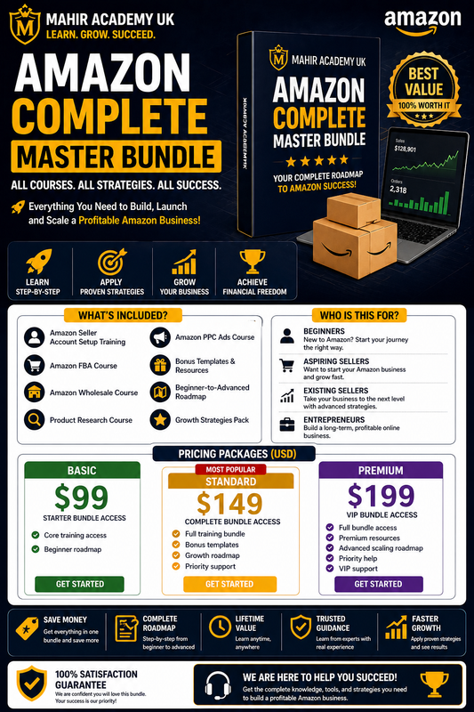 Amazon Complete Master Bundle – All Courses Included