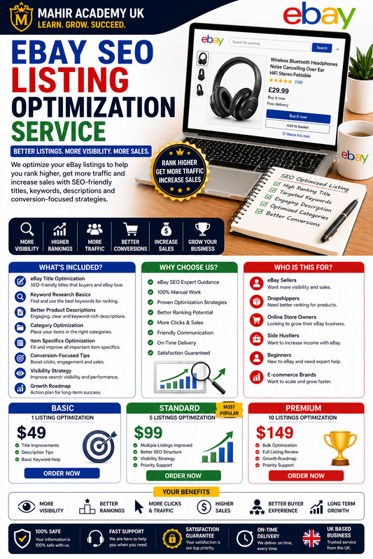 eBay SEO Listing Optimization Service